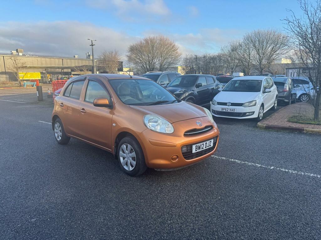 Nissan Micra 1.2 Hatchback BW12DJZ Orange #4
