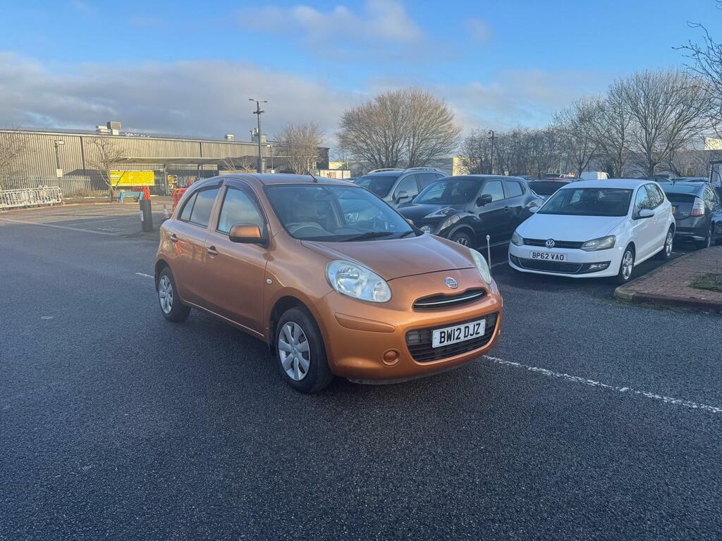 Nissan Micra 1.2 Hatchback BW12DJZ Orange #6