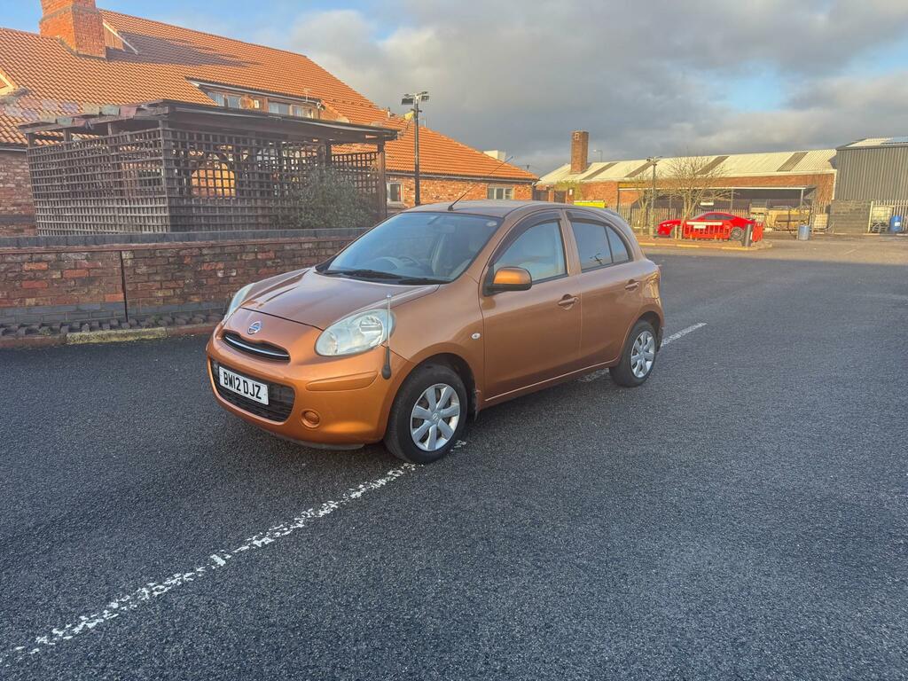 Nissan Micra 1.2 Hatchback Orange