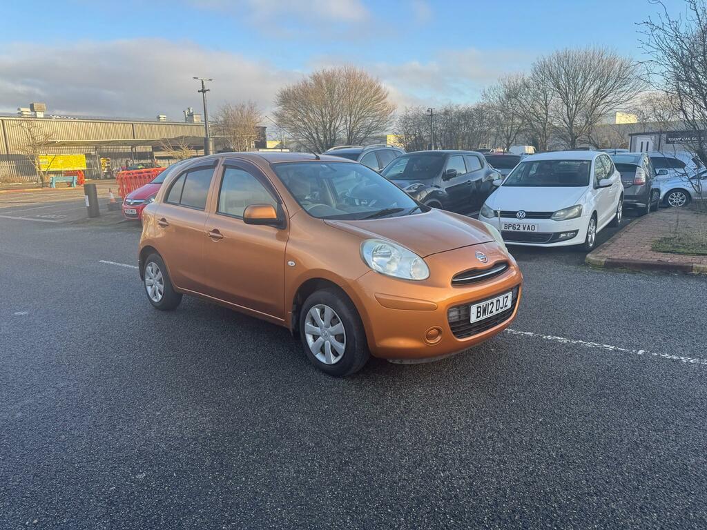Nissan Micra 1.2 Hatchback BW12DJZ Orange #3