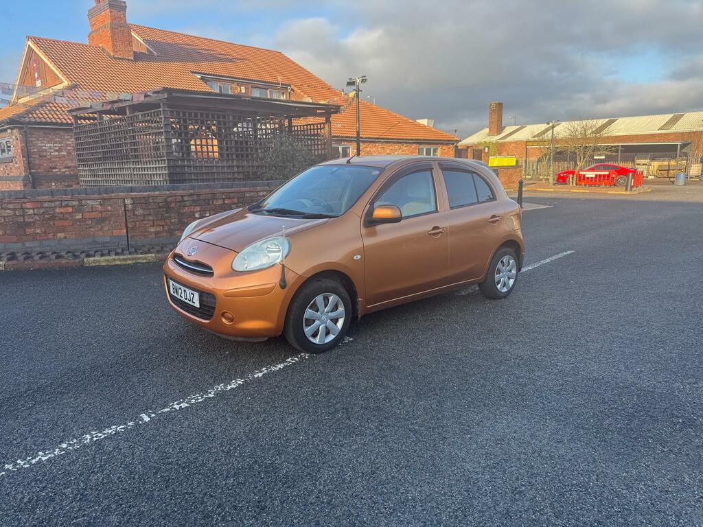 Nissan Micra 1.2 Hatchback BW12DJZ Orange #2