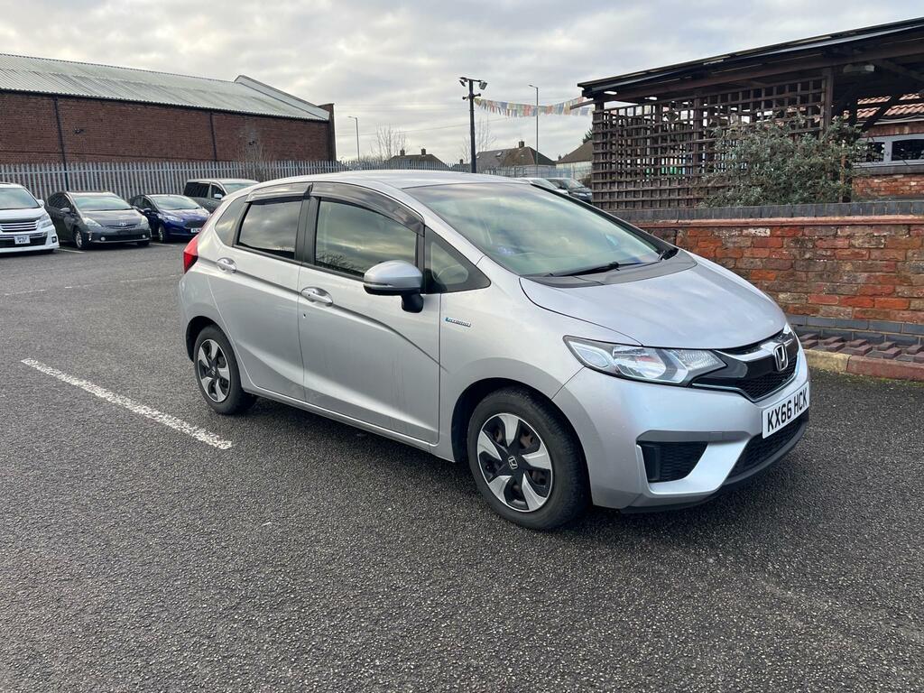 Honda Fit Hybird Silver