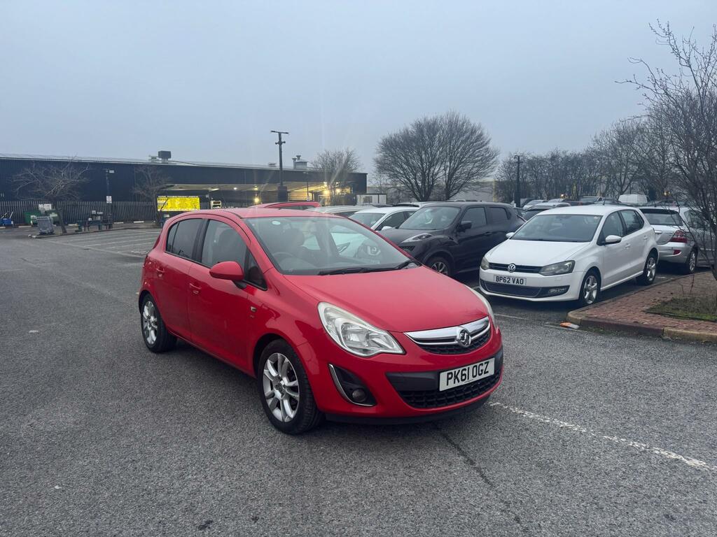 Vauxhall Corsa 1.4 16V Sxi Euro 5 A C PK61OGZ Red #4