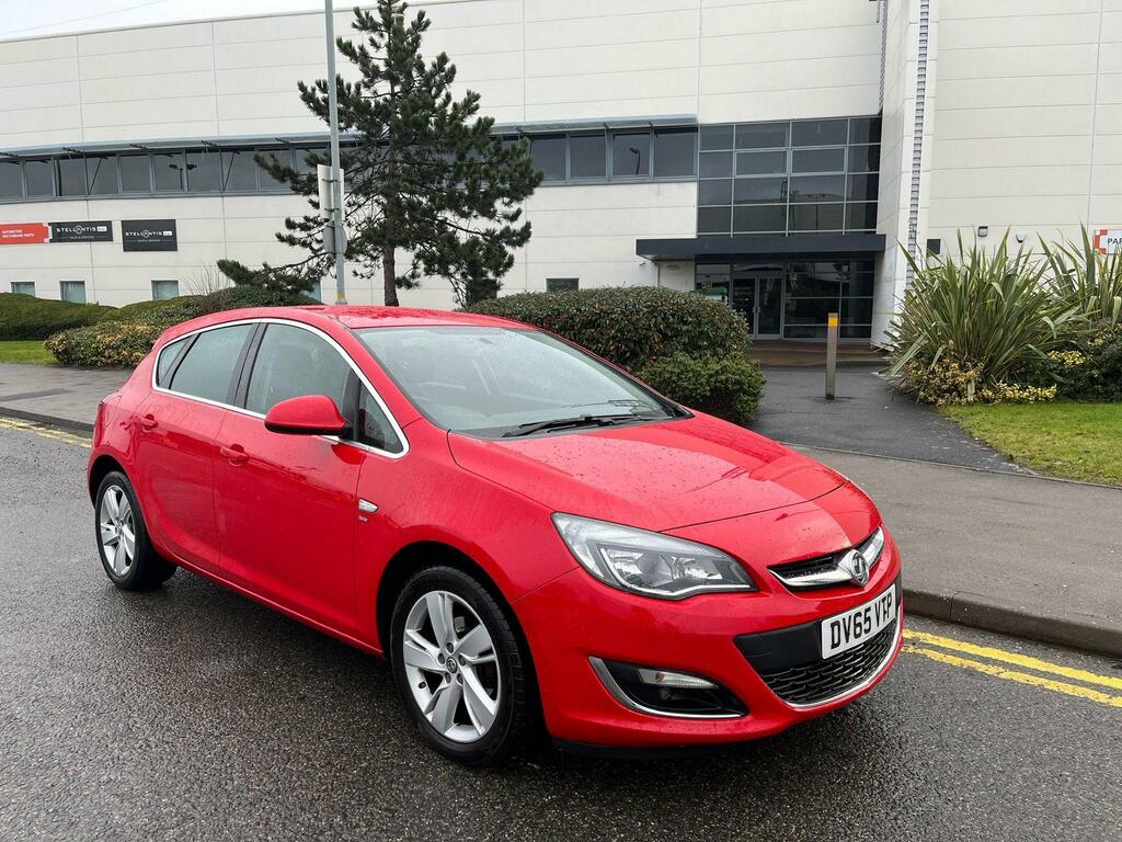 Vauxhall Astra Sri Red #2