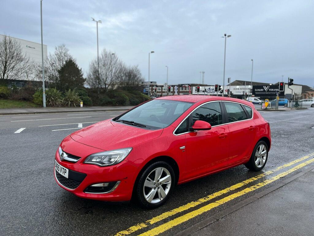 Vauxhall Astra Sri Red #6