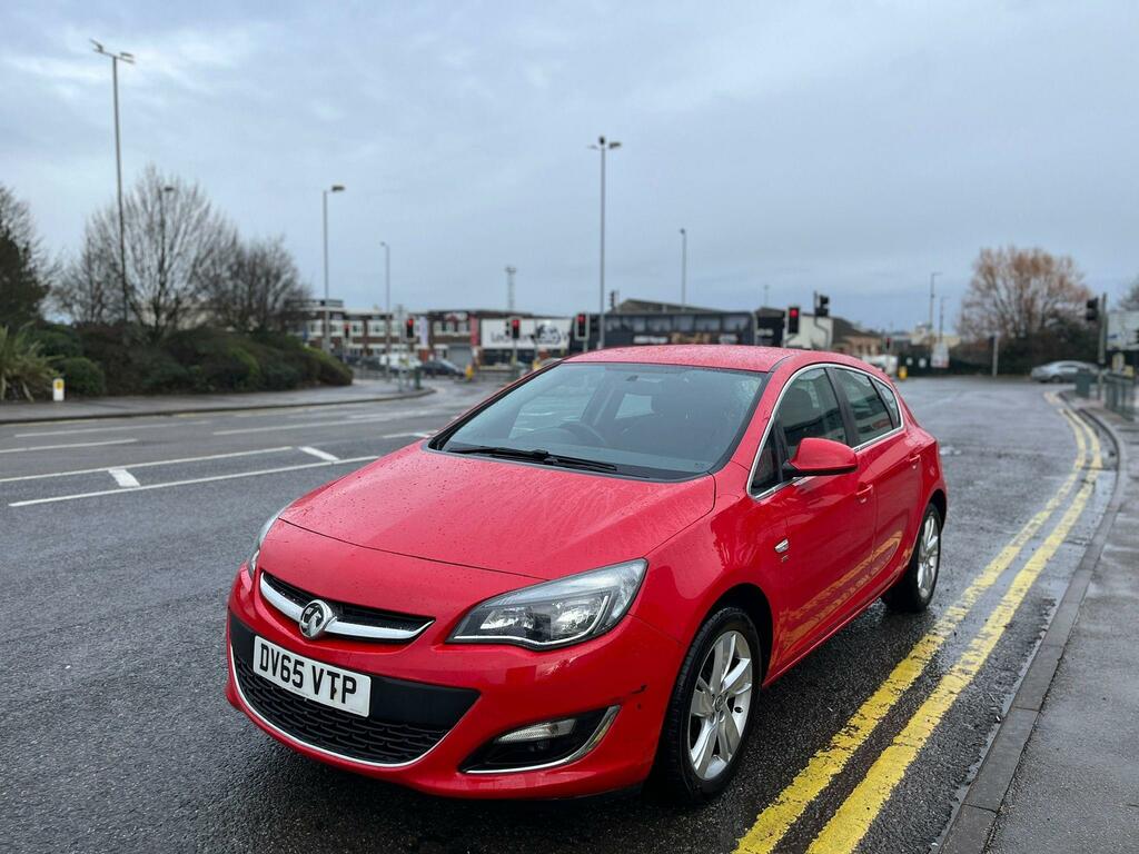 Vauxhall Astra Sri Red #5