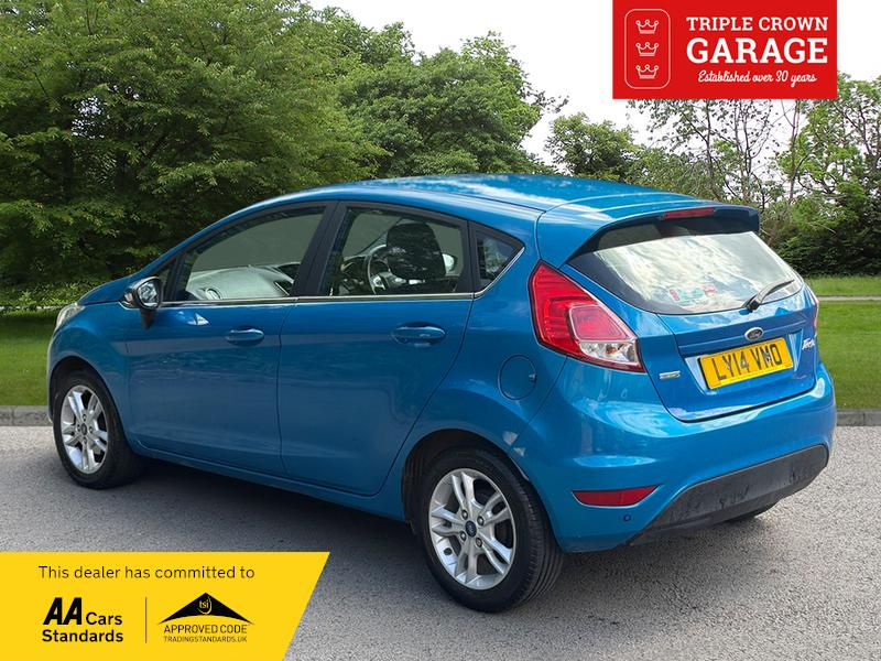 Ford Fiesta Zetec Blue #3