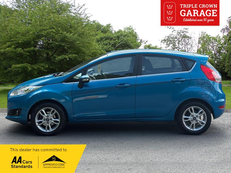 Ford Fiesta Zetec Blue #2