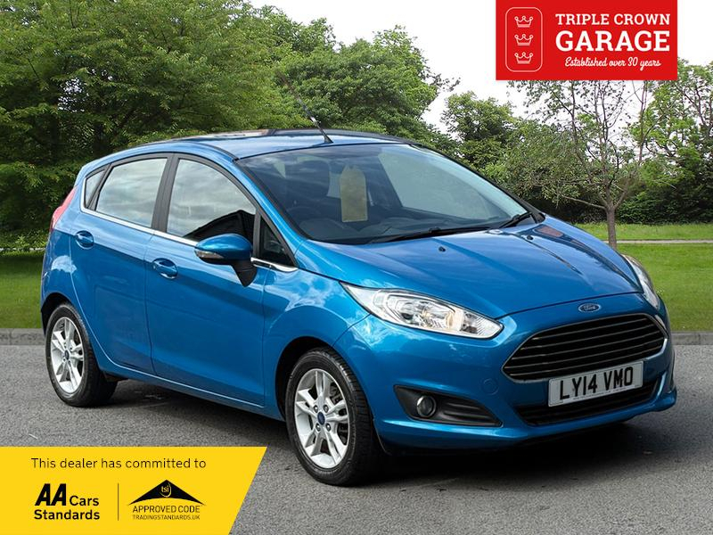 Ford Fiesta Zetec Blue