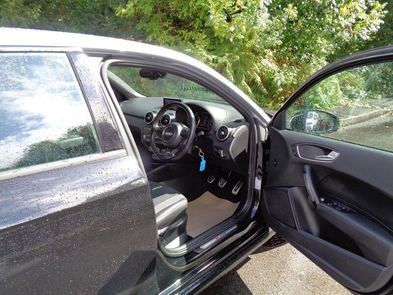 Audi A1 Sportback Tdi S Line GJ66YWD Black #4