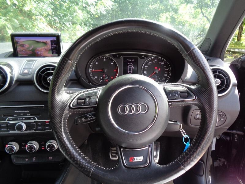 Audi A1 Sportback Tdi S Line GJ66YWD Black #5