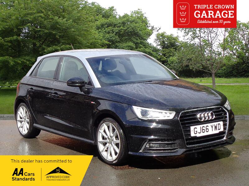 Audi A1 Sportback Tdi S Line Black