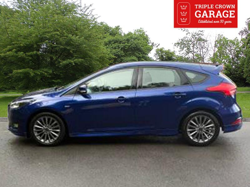 Ford Focus St-line PY18EEF Blue #2