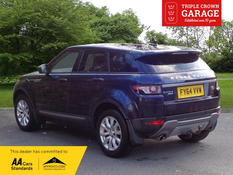 Land Rover Range Rover Evoque Sd4 Pure Tech FY64VVW Blue #2