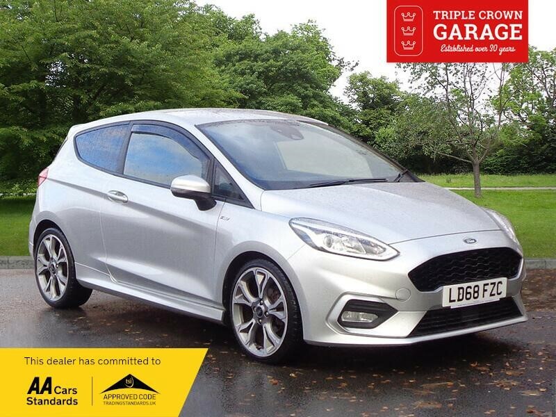 Ford Fiesta St-line Silver