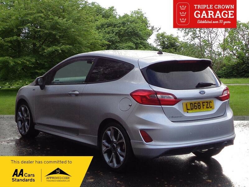 Ford Fiesta St-line LD68FZC Silver #2
