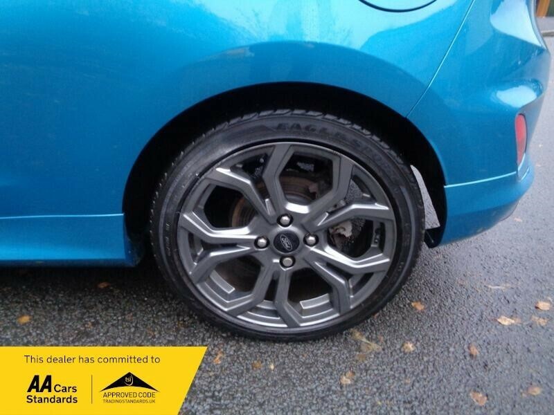 Ford Fiesta St-line YL67FZK Blue #4