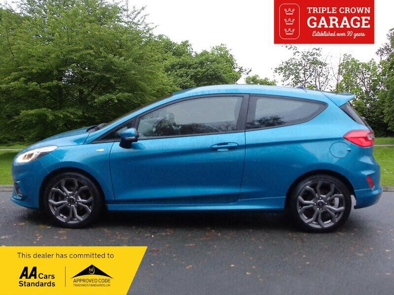 Ford Fiesta St-line YL67FZK Blue #3