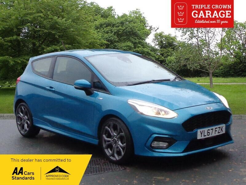 Ford Fiesta St-line Blue
