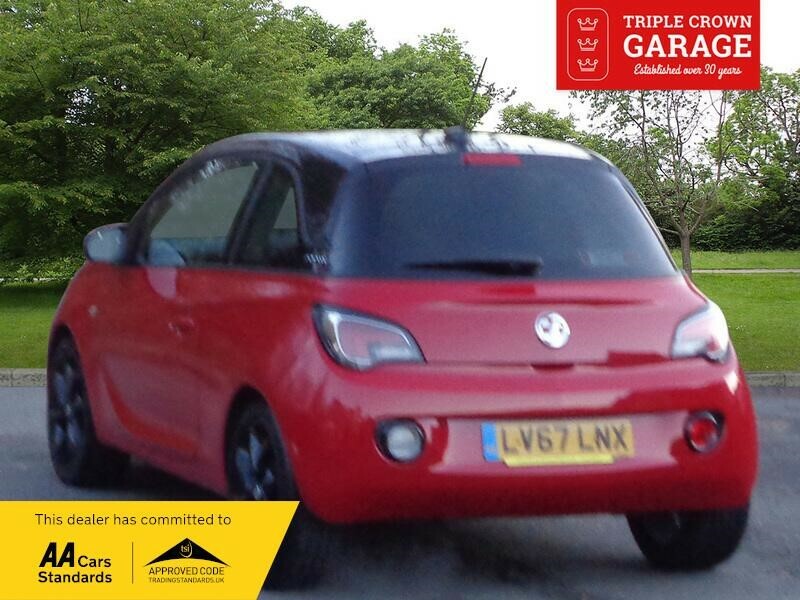 Vauxhall Adam Energised LV67LNX Red #3