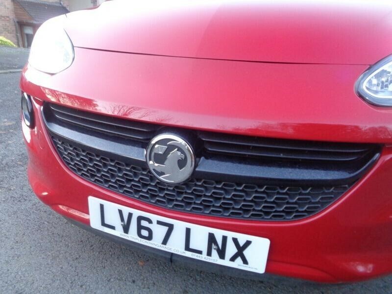 Vauxhall Adam Energised LV67LNX Red #5