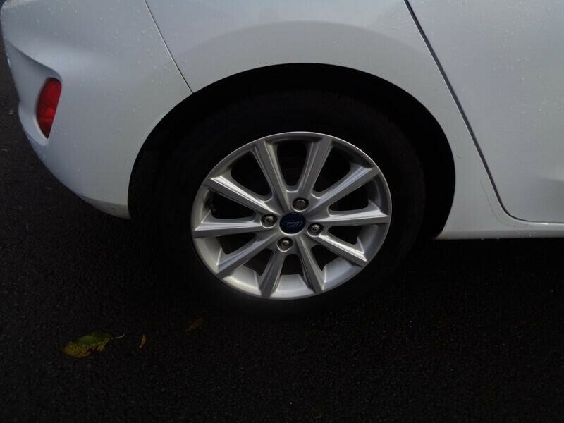 Ford Fiesta Titanium X WN19TKK White #4