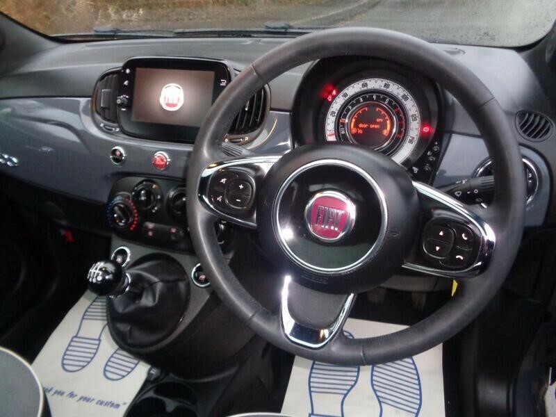 Fiat 500 Lounge Grey #6