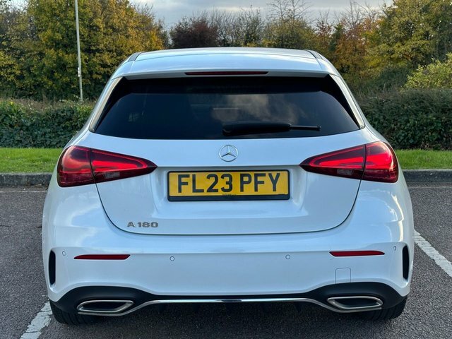 Mercedes-Benz A Class A180h Mhev Amg Line FL23PFY White #5