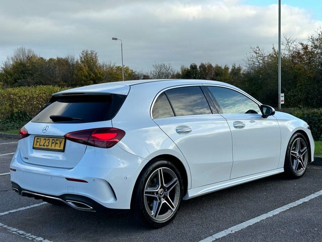 Mercedes-Benz A Class A180h Mhev Amg Line FL23PFY White #3