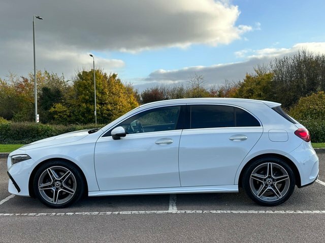 Mercedes-Benz A Class A180h Mhev Amg Line FL23PFY White #4