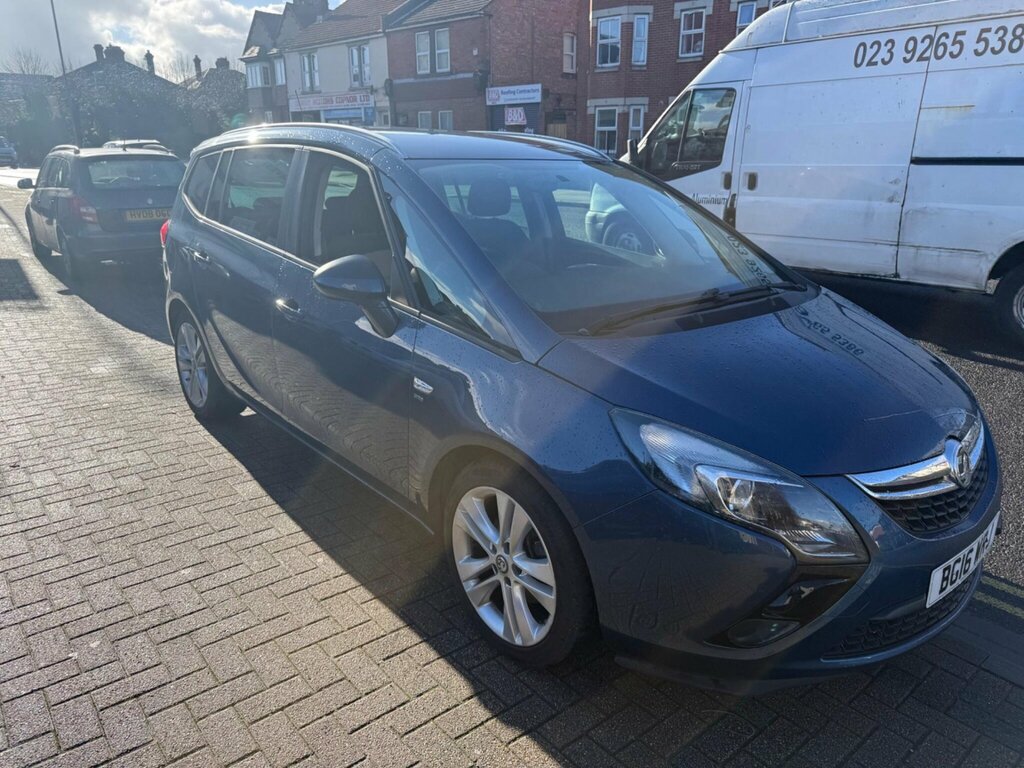 Vauxhall Zafira Tourer 1.4I Turbo Sri Euro 6 Blue