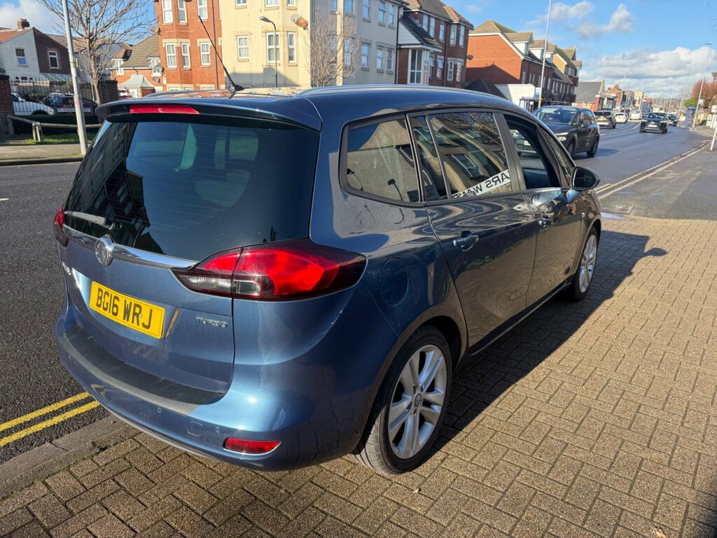 Vauxhall Zafira Tourer 1.4I Turbo Sri Euro 6 BG16WRJ Blue #6