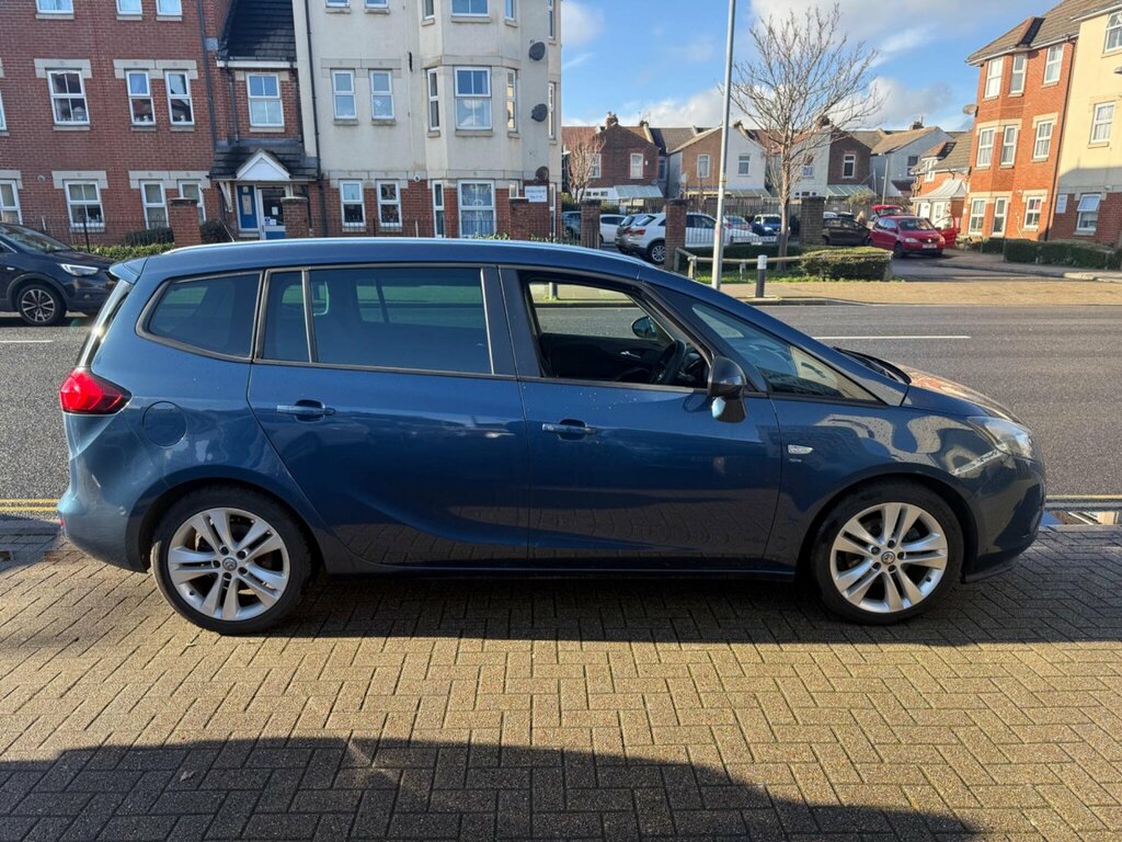 Vauxhall Zafira Tourer 1.4I Turbo Sri Euro 6 BG16WRJ Blue #4