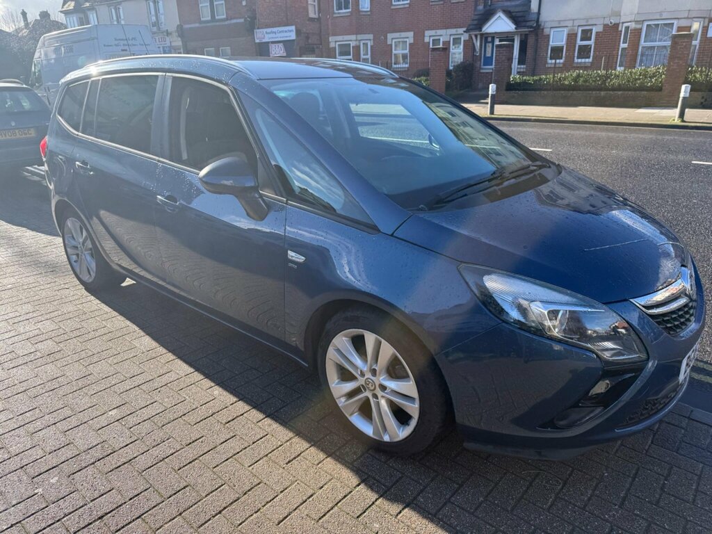 Vauxhall Zafira Tourer 1.4I Turbo Sri Euro 6 BG16WRJ Blue #2