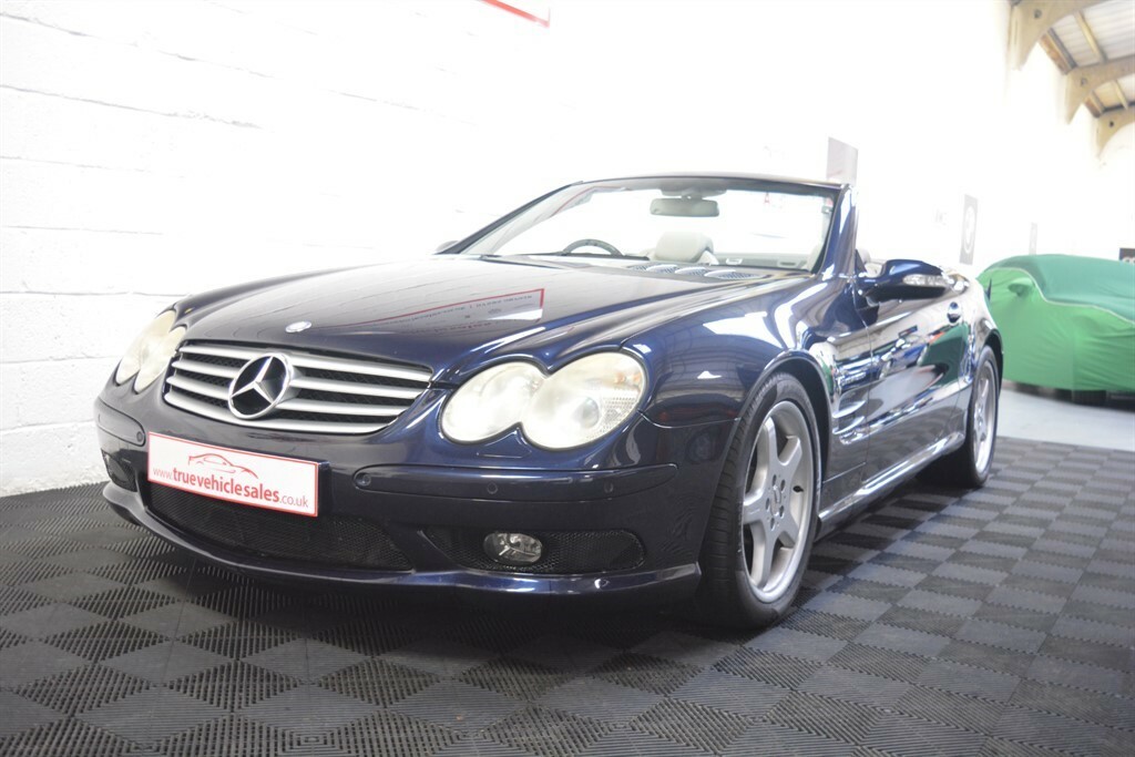 Mercedes-Benz SL Class 5.4 Convertible 503 Bhp Blue #4