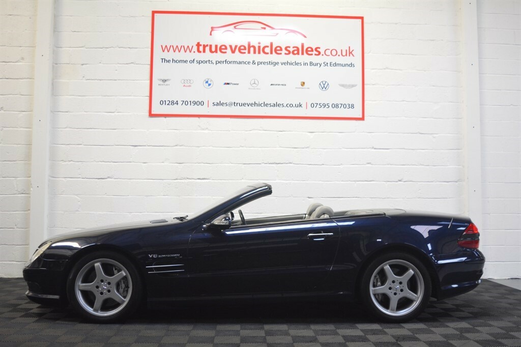 Mercedes-Benz SL Class 5.4 Convertible 503 Bhp Blue