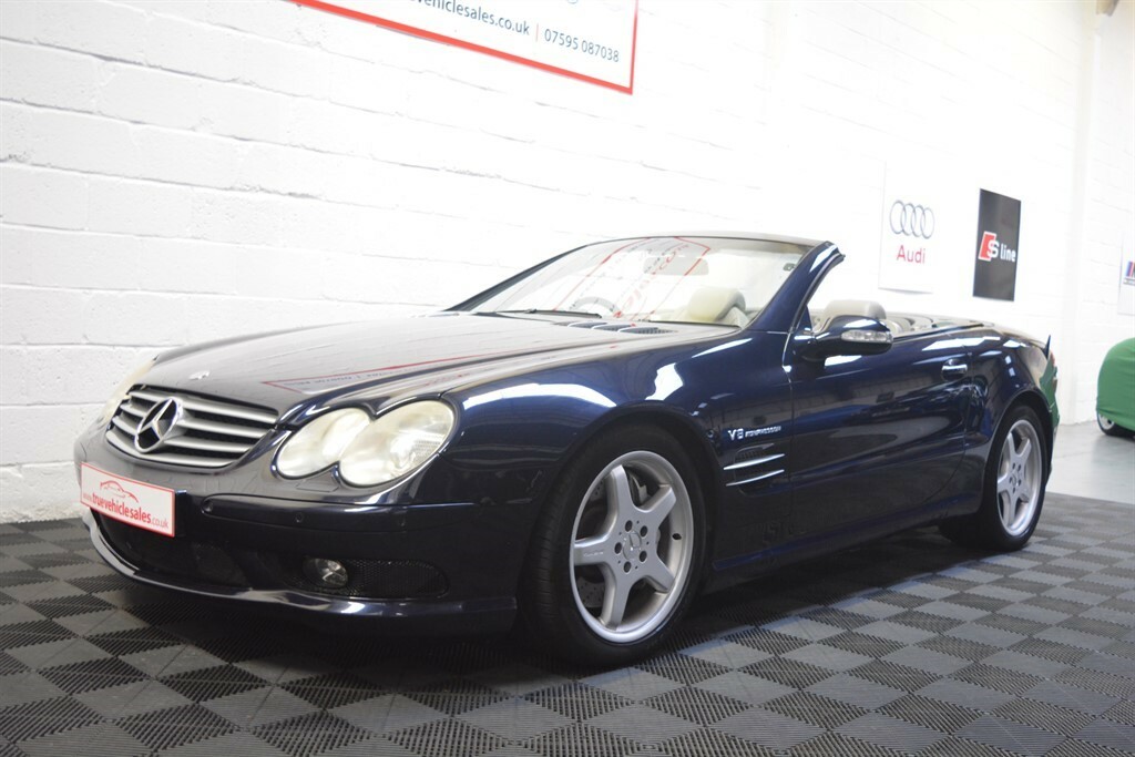 Mercedes-Benz SL Class 5.4 Convertible 503 Bhp Blue #6