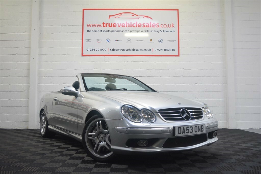 Mercedes-Benz CLK 5.4 Clk 55 Amg 367 Bhp Silver