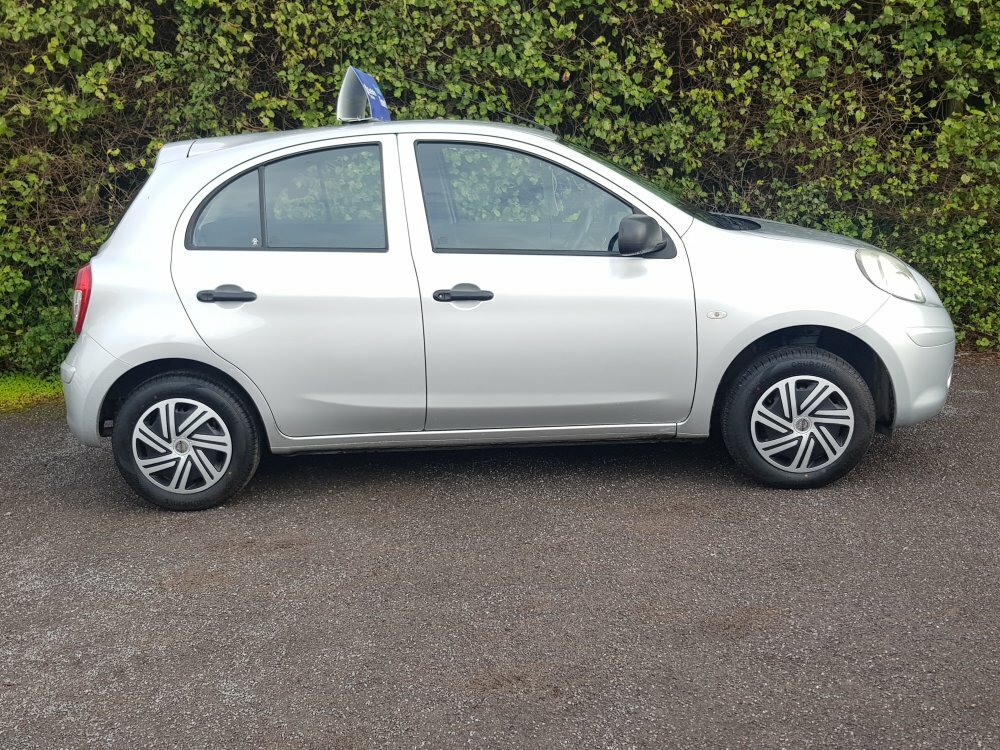 Nissan Micra Visia 1.2 Silver #4