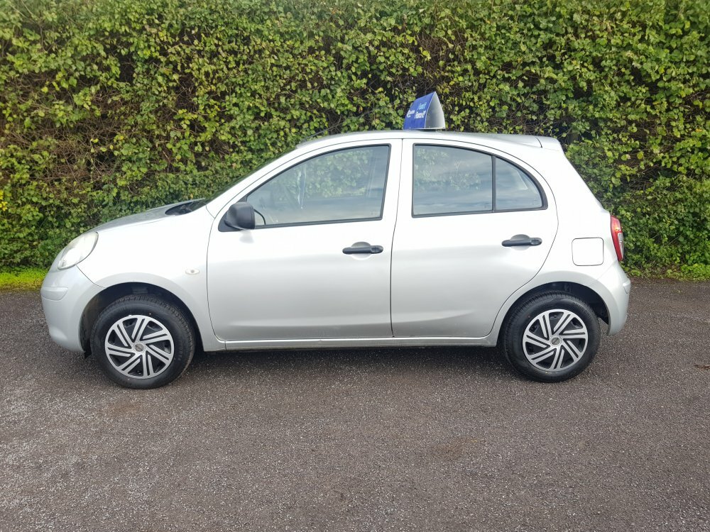 Nissan Micra Visia 1.2 Silver #3