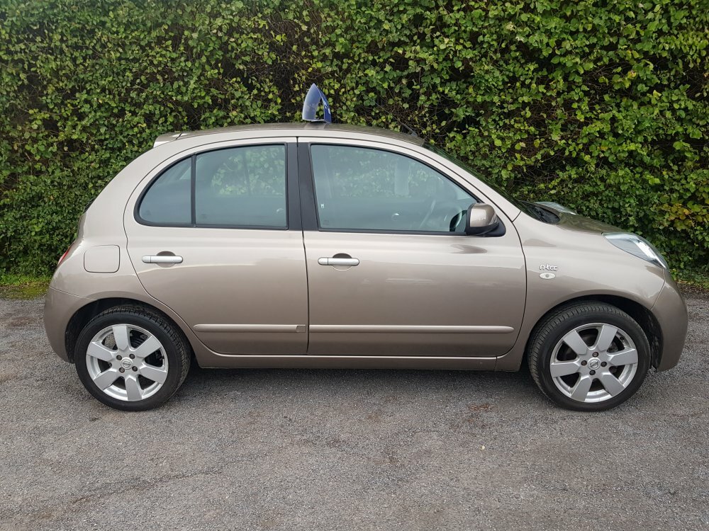 Nissan Micra N-tec 1.2 Beige #4