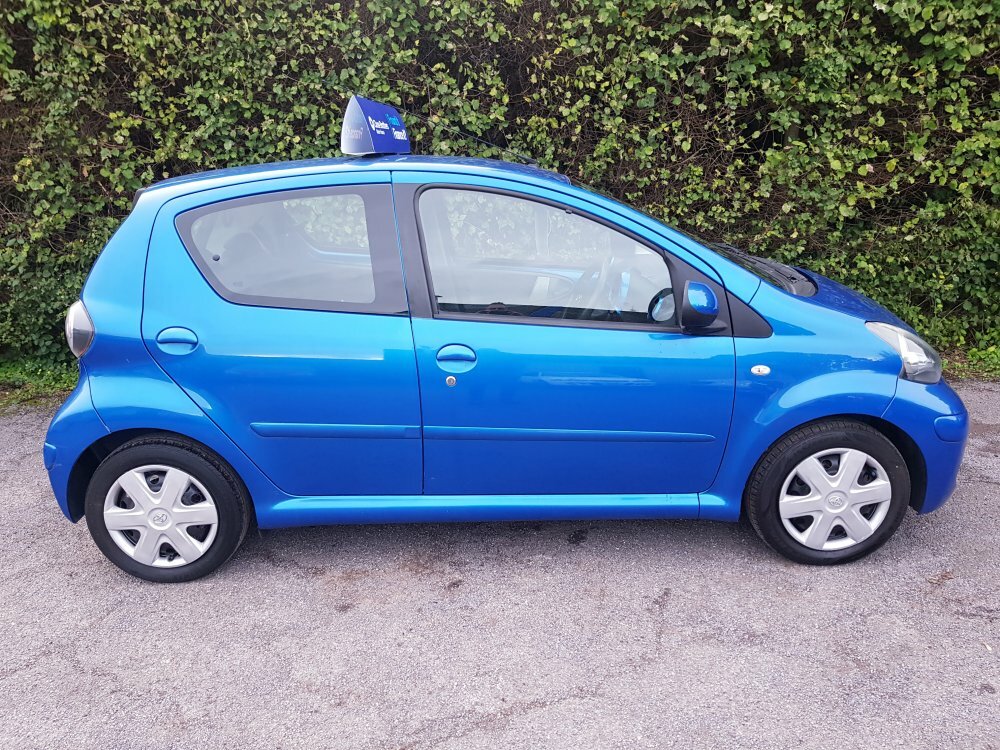 Toyota Aygo Blue 1.0 BG59LNT Blue #4