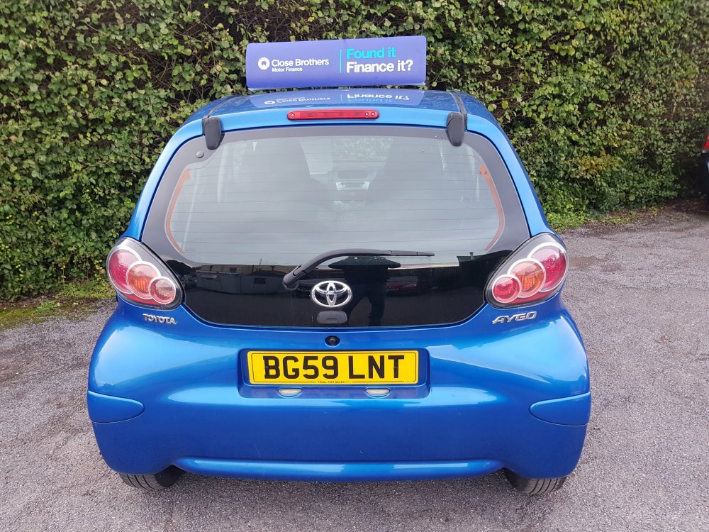 Toyota Aygo Blue 1.0 BG59LNT Blue #5