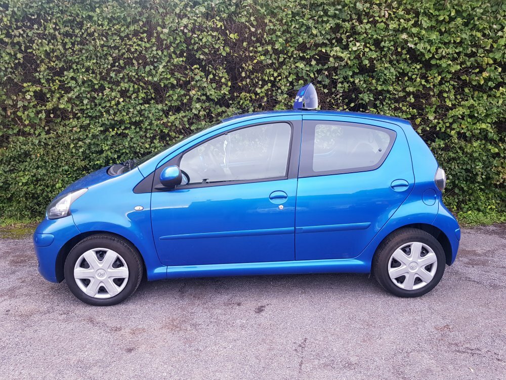 Toyota Aygo Blue 1.0 BG59LNT Blue #3