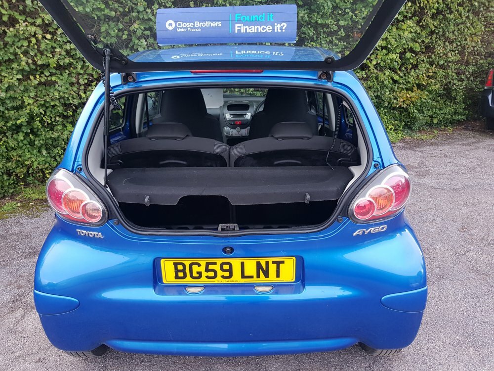 Toyota Aygo Blue 1.0 BG59LNT Blue #6