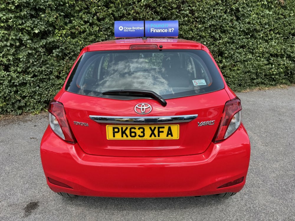 Toyota Yaris Tr 1.3 PK63XFA Red #5