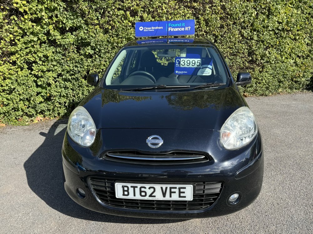 Nissan Micra Acenta 1.2 BT62VFE Black #2