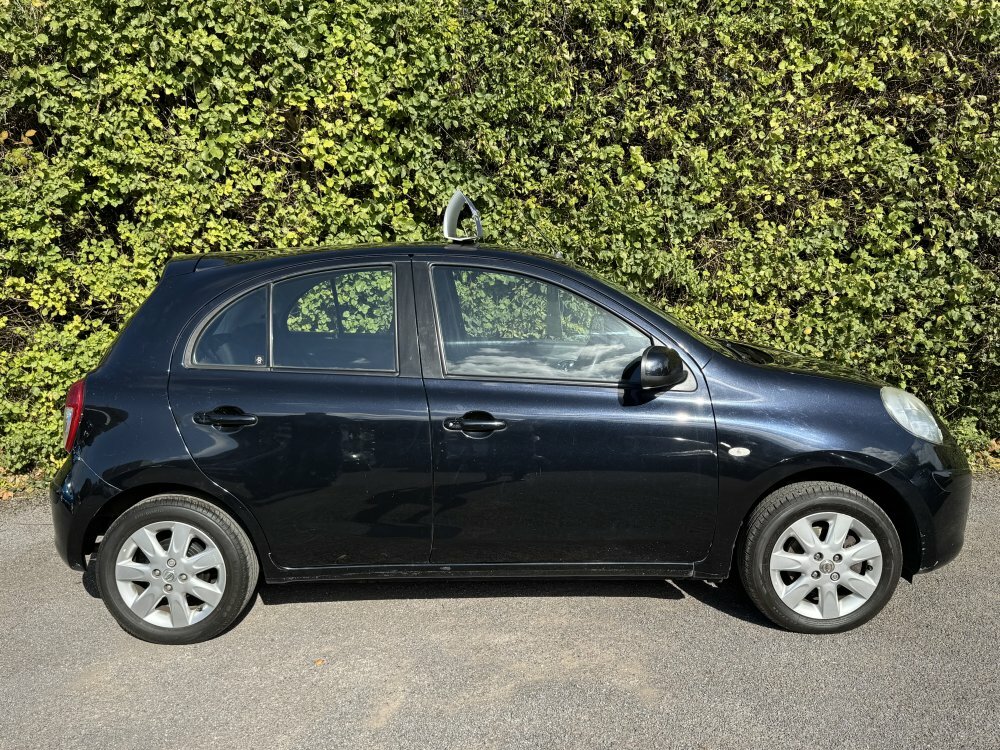 Nissan Micra Acenta 1.2 BT62VFE Black #4