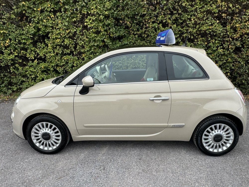 Fiat 500 Lounge 1.2 MJ13XVZ Beige #3