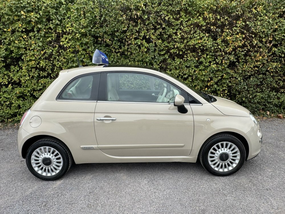 Fiat 500 Lounge 1.2 MJ13XVZ Beige #4